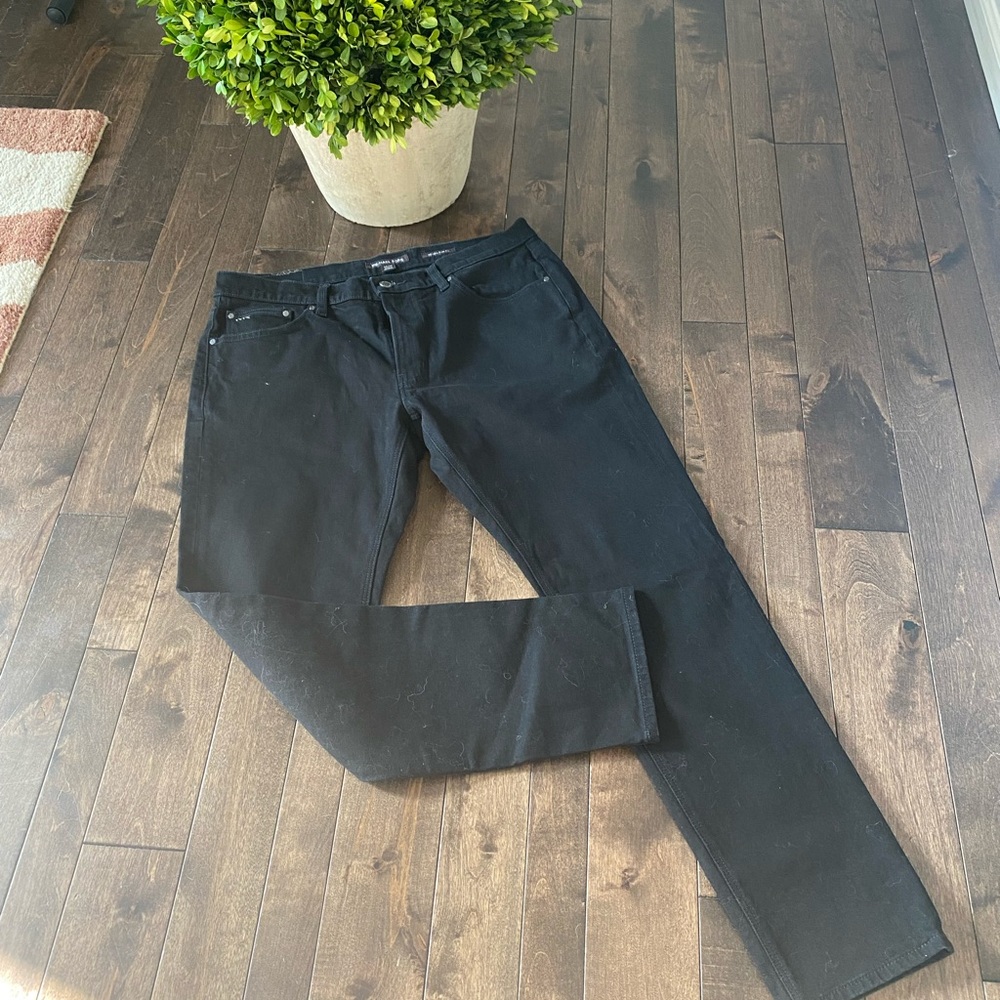 Michael Kors 34X30 Men's Black Jeans LIKE NEW